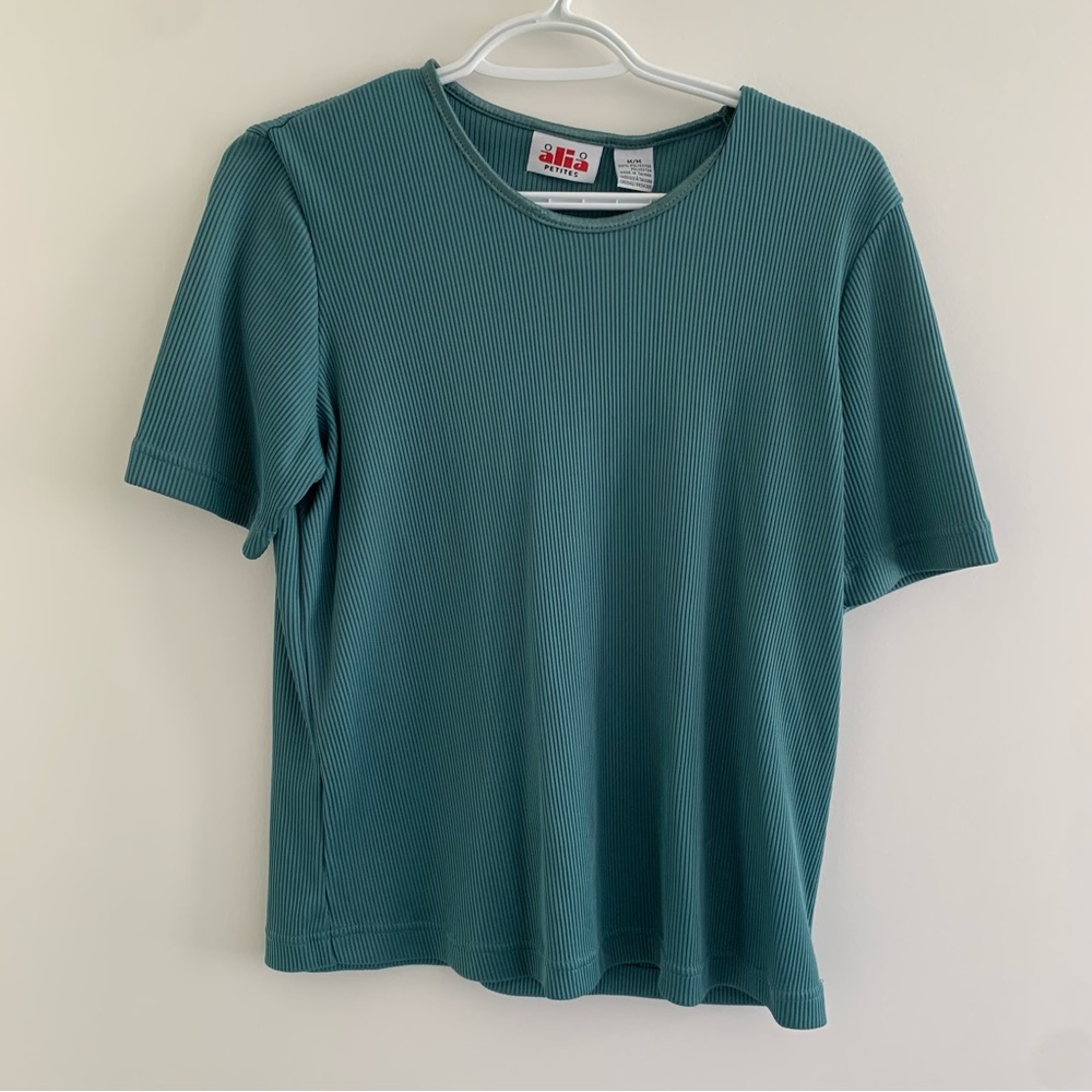 ALIA petite t-shirt, teal